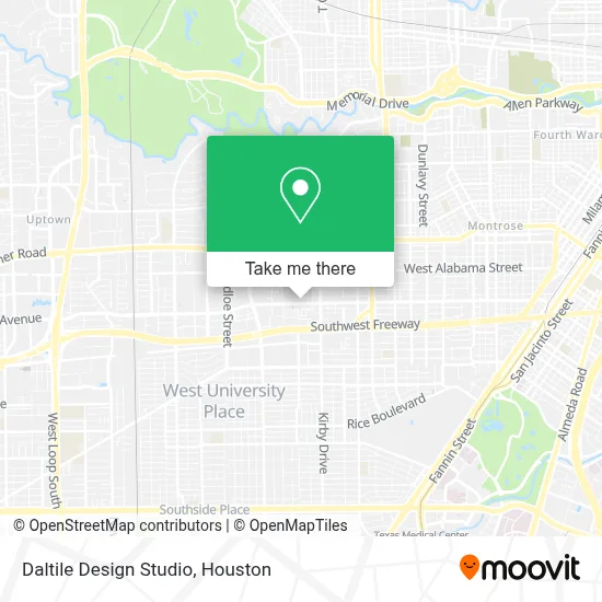 Daltile Design Studio map