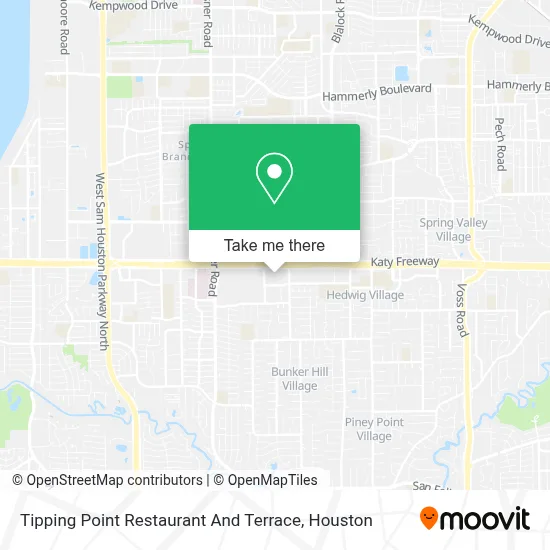 Tipping Point Restaurant And Terrace map