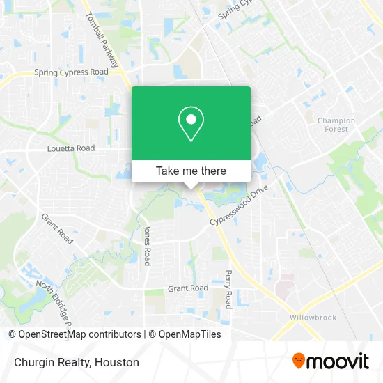 Churgin Realty map