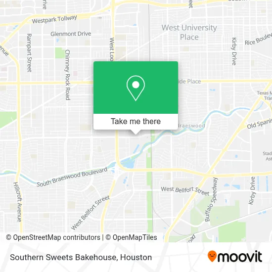 Southern Sweets Bakehouse map
