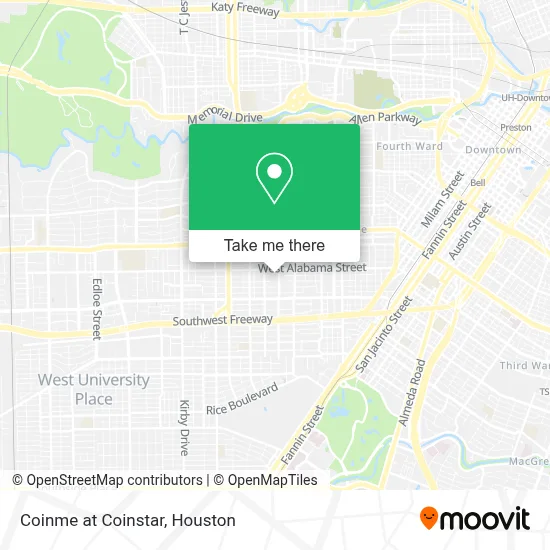 Coinme at Coinstar map
