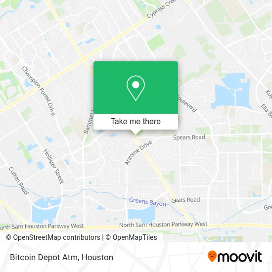 Bitcoin Depot Atm map