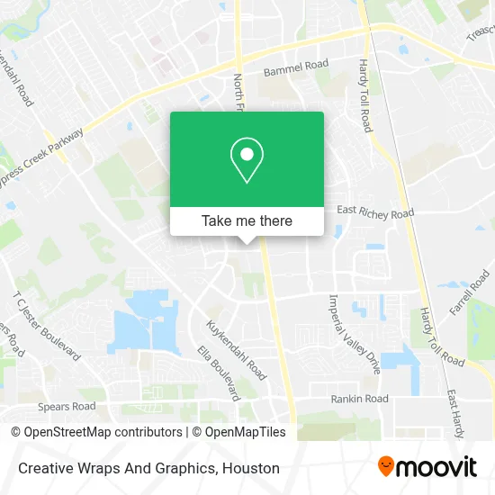 Creative Wraps And Graphics map