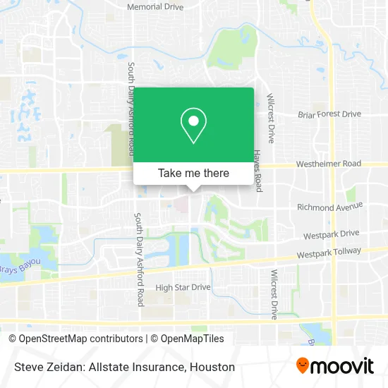 Steve Zeidan: Allstate Insurance map