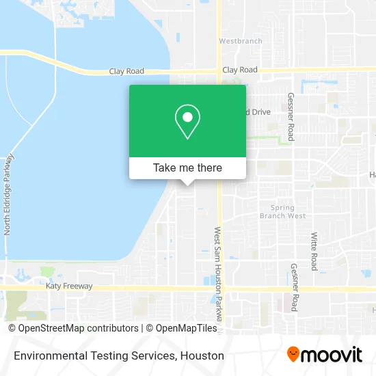 Environmental Testing Services map
