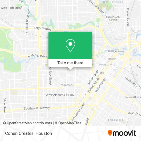 Cohen Creates map