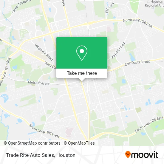 Trade Rite Auto Sales map