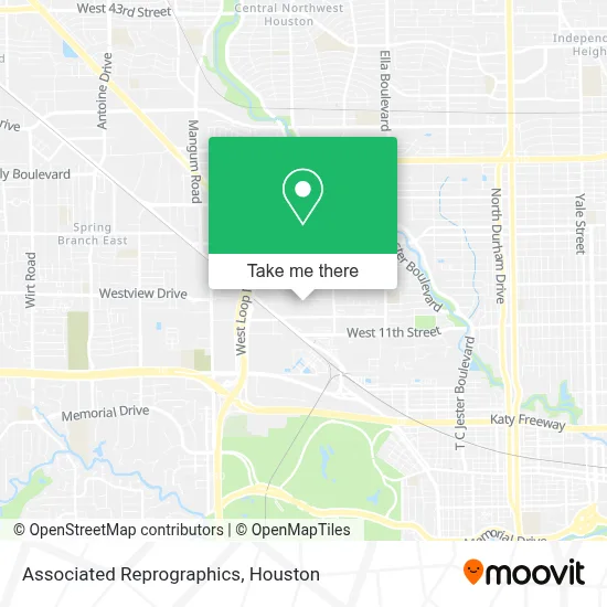 Associated Reprographics map
