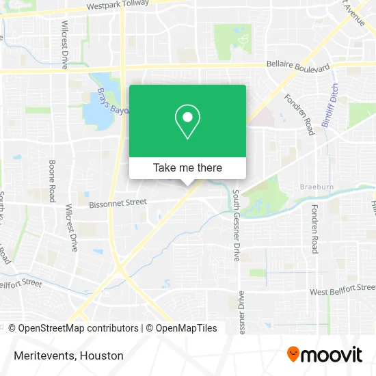 Meritevents map