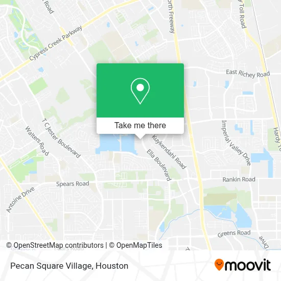 Pecan Square Village map