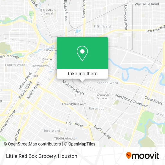 Little Red Box Grocery map