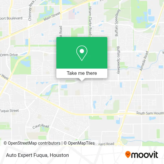 Auto Expert Fuqua map