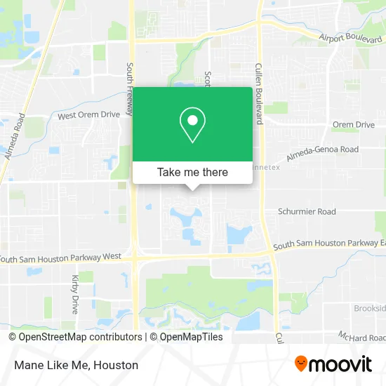 Mane Like Me map