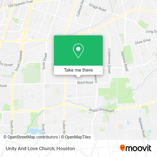 Unity And Love Church map