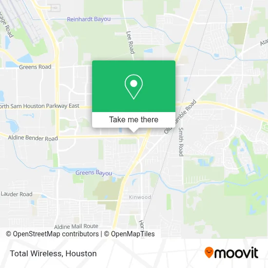 Total Wireless map