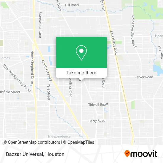 Bazzar Universal map