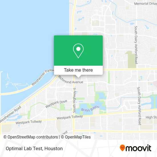 Mapa de Optimal Lab Test