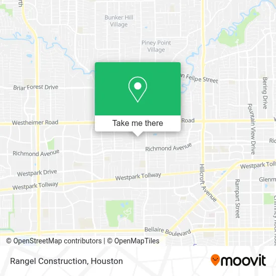 Mapa de Rangel Construction