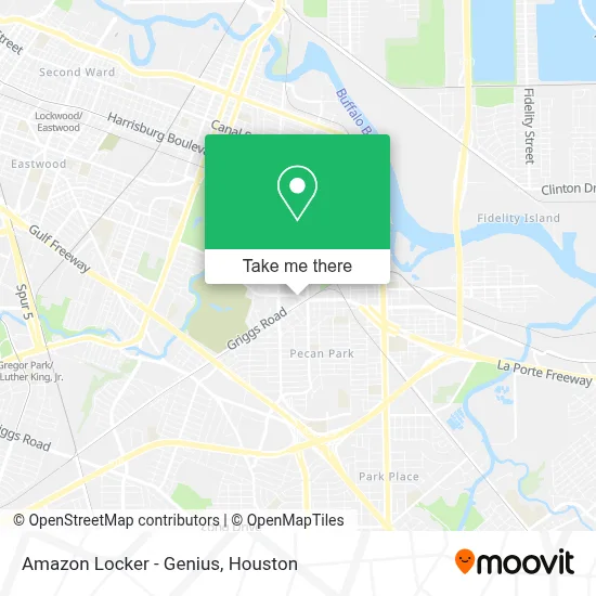 Amazon Locker - Genius map