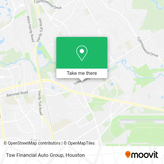 Tsw Financial Auto Group map