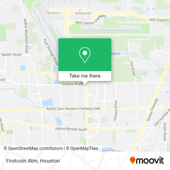 Firstcoin Atm map