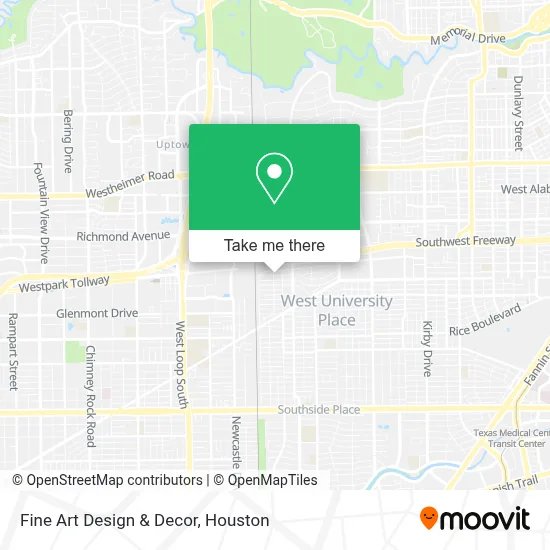 Fine Art Design & Decor map