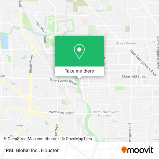 R&L Global Inc. map