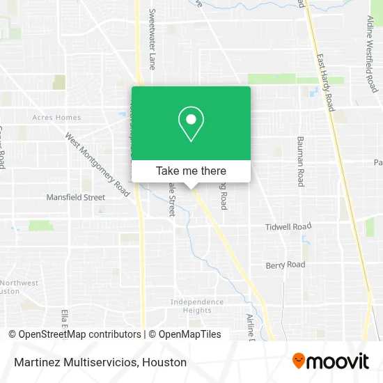 Martinez Multiservicios map