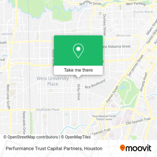 Performance Trust Capital Partners map