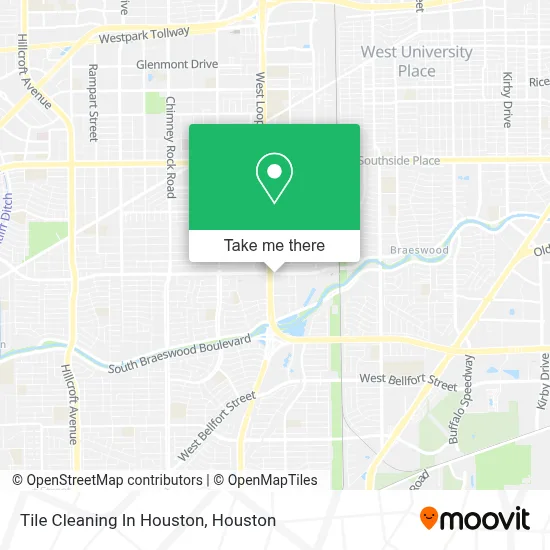Tile Cleaning In Houston map