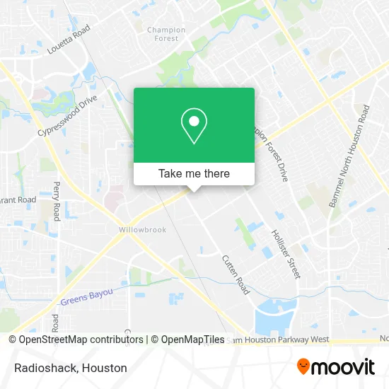 Mapa de Radioshack