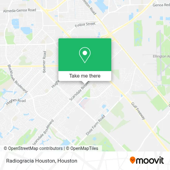 Radiogracia Houston map