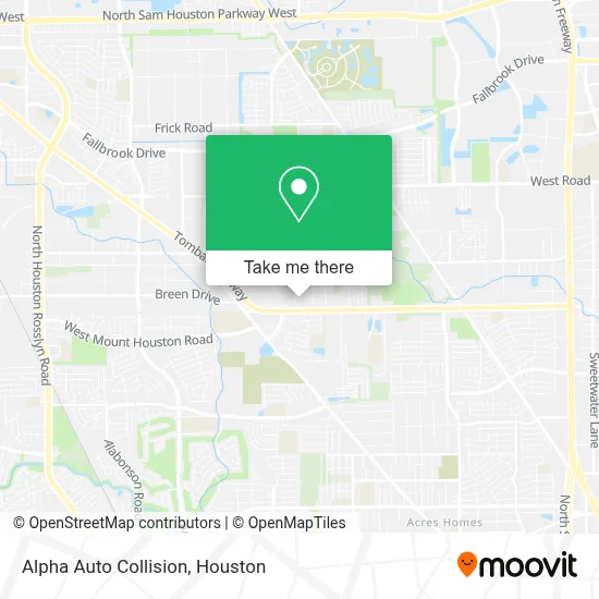 Alpha Auto Collision map