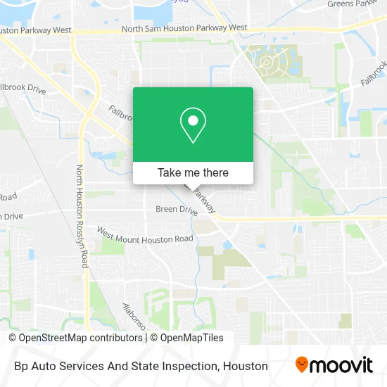 Bp Auto Services And State Inspection map