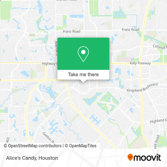 Alice's Candy map