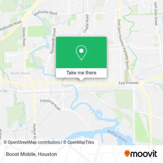 Boost Mobile map