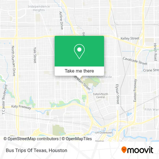 Bus Trips Of Texas map