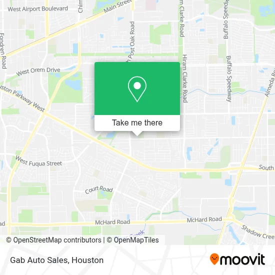 Gab Auto Sales map