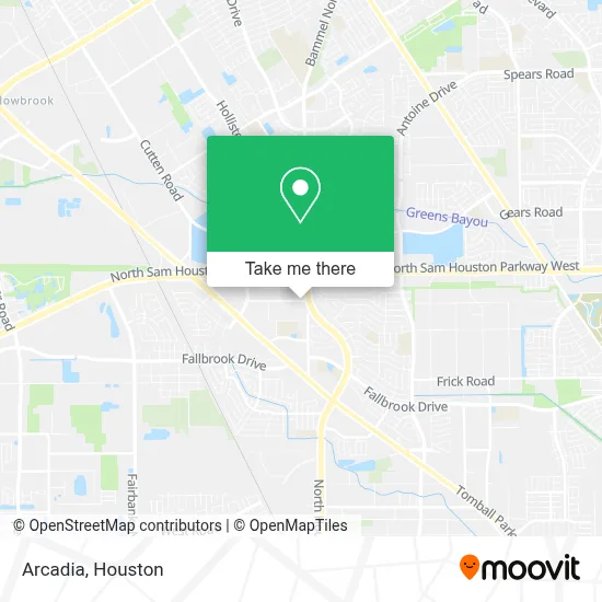 Arcadia map