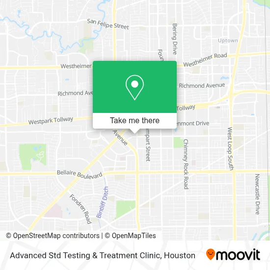 Advanced Std Testing & Treatment Clinic map