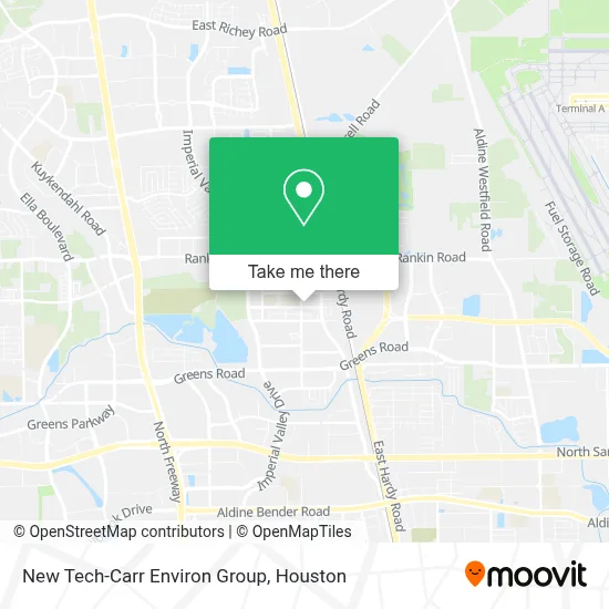 New Tech-Carr Environ Group map