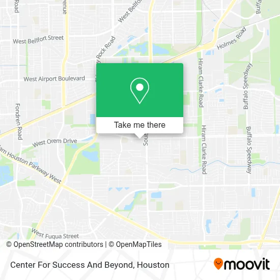 Center For Success And Beyond map