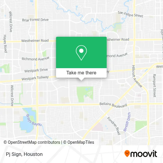 Pj Sign map