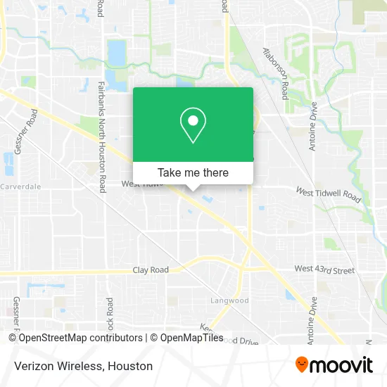 Verizon Wireless map