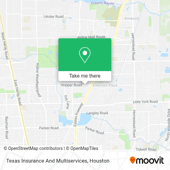 Texas Insurance And Multiservices map