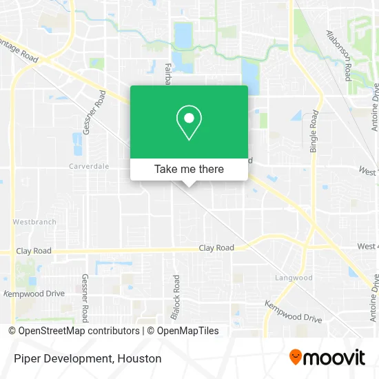 Piper Development map