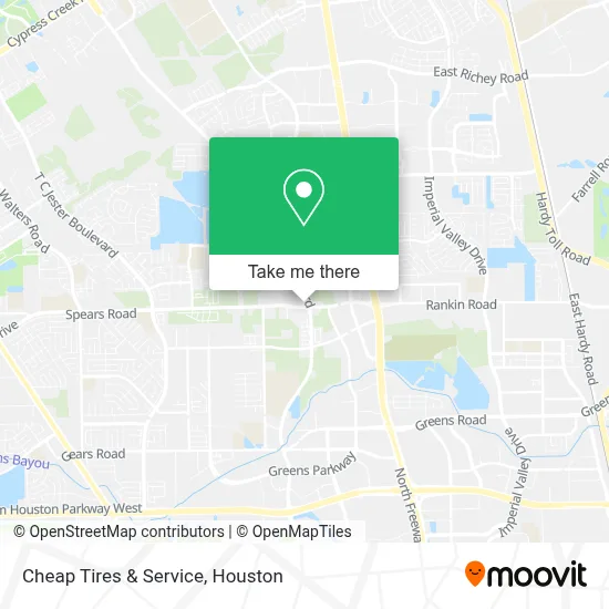 Cheap Tires & Service map