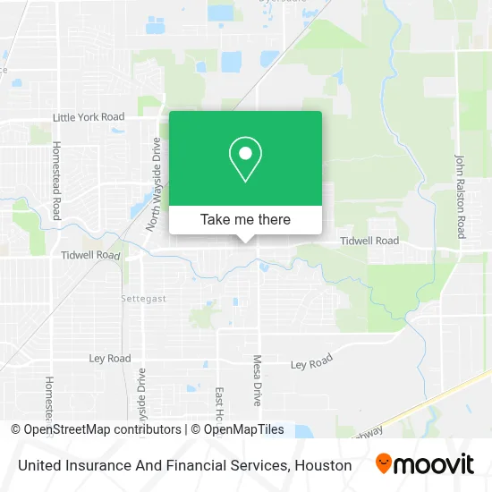 United Insurance And Financial Services map