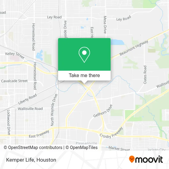Kemper Life map