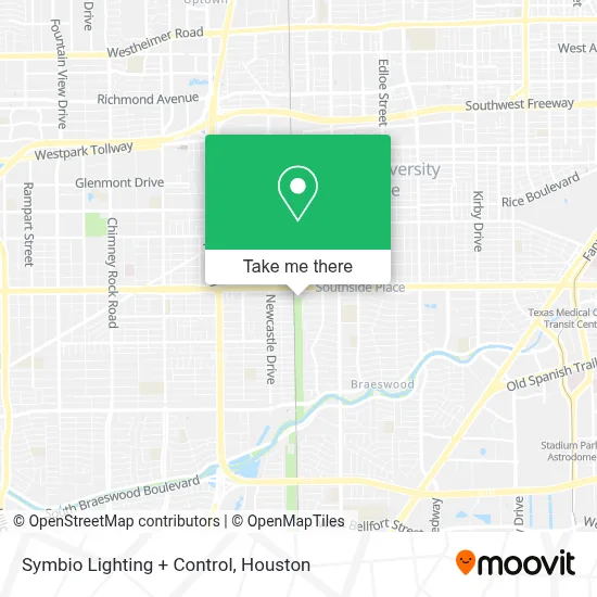 Symbio Lighting + Control map